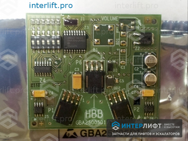 1105 Плата удаленной станции ОТИС HBB 25005D1